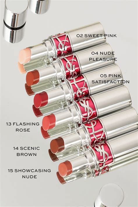 ysl sheer candy|ysl candy glaze lip balm.